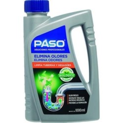 PASO ELIMINA OLORES Y LIMPIATUBERÍAS1L