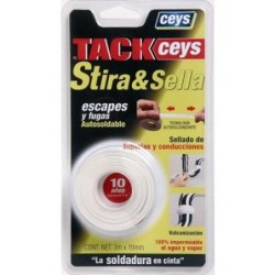 ESTIRA & SELLA 5 M. X 19 MM. BLANCO 507702