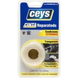 CINTA REPARATODO TRANSPARENTE 3 M. X 25 MM.