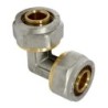 ENLACE COMPRESION CODO MULTICAPA DN25
