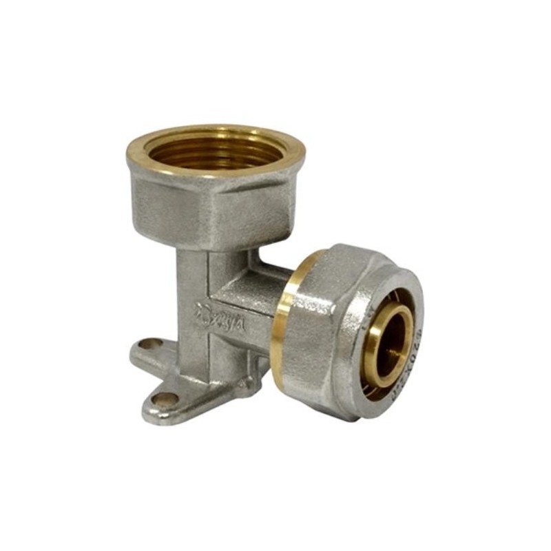 ENLACE CODO MURAL HEMBRA MULTICAPA DN20X3/4