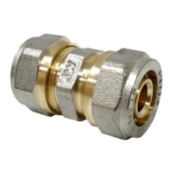 ENLACE COMPRESION RECTO MULTICAPA DN25