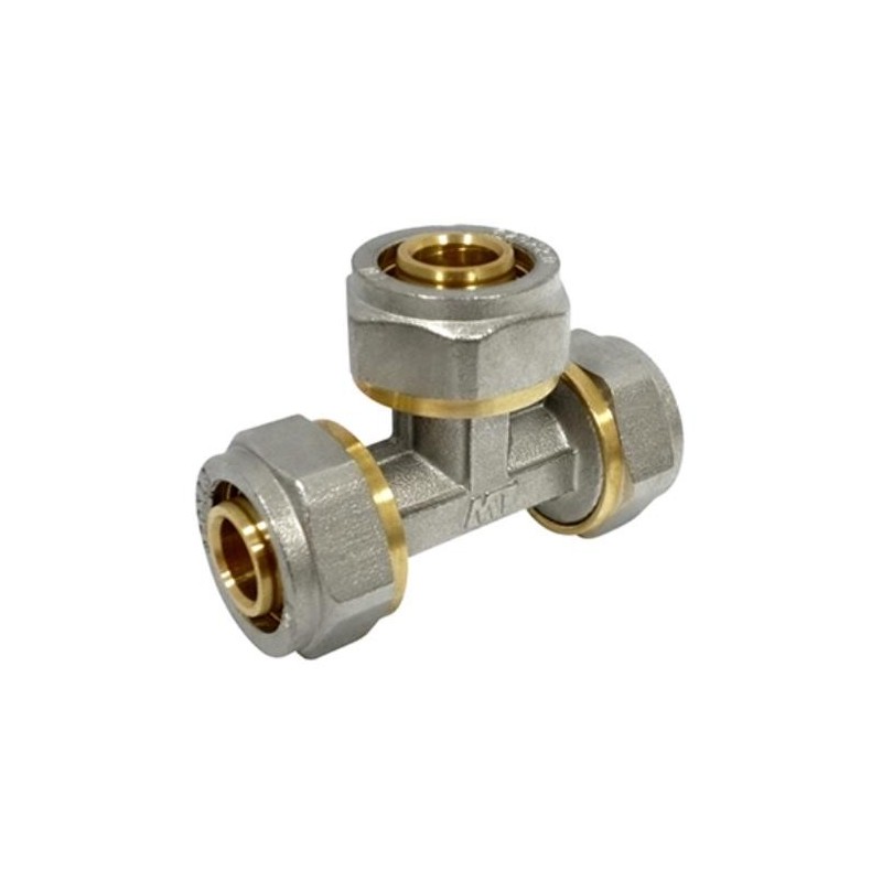 ENLACE COMPRESION T MULTICAPA DN16