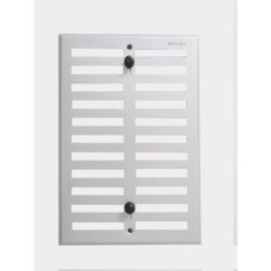 REJILLA REGULABLE BLANCA POLIEST. 17X25 004732