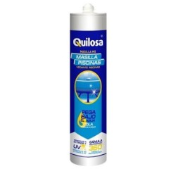 QUILOSA MASILLA PISCINAS PEGA Y SELLA 280 ML AZUL