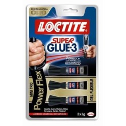 LOCTITE POWERFLEX 1 GR. MINITRIO BLISTER-3