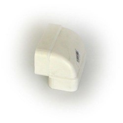 CODO RECTANGULAR HORIZONTAL POLIPROPILENO 110X56