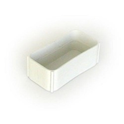 EMPALME RECTANGULAR POLIPROPILENO 110X56