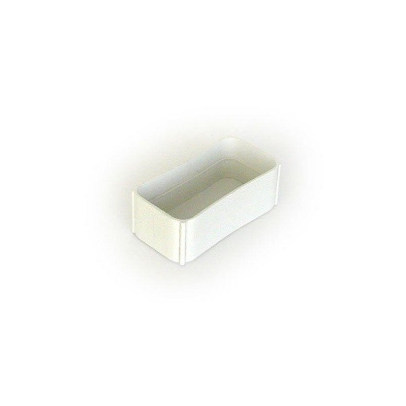 EMPALME RECTANGULAR POLIPROPILENO 110X56