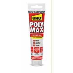 ADHESIVO POLY MAX CRISTAL EXPRESS TUBO 115 GR.