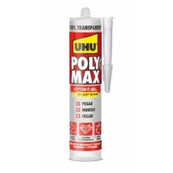 ADHESIVO POLY MAX CRISTAL EXPRESS CARTUCHO 300 GR.