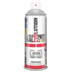 PINTURA SPRAY ACRILICA 520 GRIS ALUMINIO  RAL9007