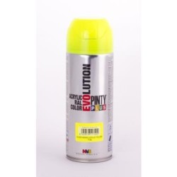 PINTURA SPRAY PINTY PLUS AMARILLO FLUOR.F146 520ML