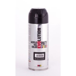 PINTURA SPRAY PINTY PLUS NEGRO BRILL.RAL9005 520ML