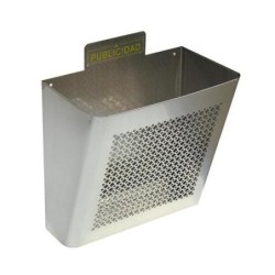 CESTA PUBLICIDAD GRANDE INOXIDABLE E-2337