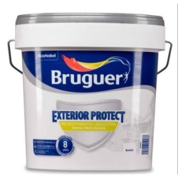 REVESTIMIENTO EXTERIOR PROTECT LISO BLANCO 4L