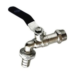 GRIFO CODO ESFERA PARA MANGUERA 3/4" 490003
