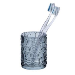 VASO DE DIENTES VETRO, GRIS 24386
