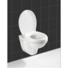 TAPA WC C/ALZADOR 5 CM. Y CAIDA LENTA COMFORT
