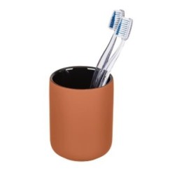 VASO CEPILLO DE DIENTES AVELLINO TERRACOTA 24788