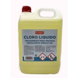 CLORO LIQUIDO PARA PISCINAS 5L C258