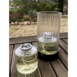 LAMPARA RUMBA DE ACEITE BIOLOGICO CON CITRONELA
