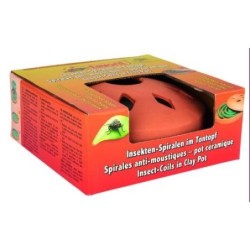 CONTENEDOR ESPIRALES ANTIMOSQUITOS TERRACOTA 1289