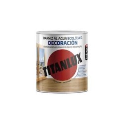 BARNIZ AL AGUA ECOLOGICO INCOLORO SATINADO 750ML