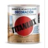 BARNIZ AL AGUA ECOLOGICO INCOLORO BRILLANTE 750ML
