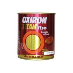 ESMALTE BRILLO OXIRON LISO BLANCO 750 ML.
