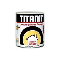 TITANIT EXTERIOR SATINADA BLANCAS 750 ML. 012