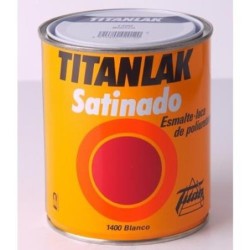 ESMALTE SINTETICO TITANLAK BLANCO SATIN. 125ML