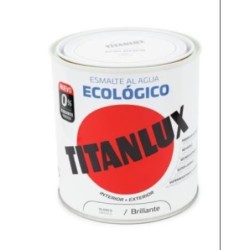 ESMALTE AL AGUA ECO BLANCO BRILLO 250ML