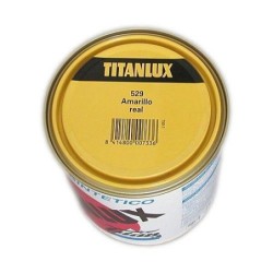 ESMALTE TITANLUX 750 ML. 529 001 AMARILLO REAL
