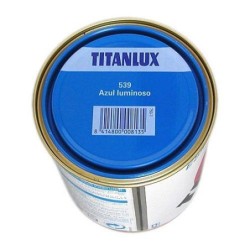 ESMALTE TITANLUX 750 ML. 539 001 AZUL LUMINOSO