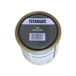 ESMALTE TITANLUX 750 ML. 549 001 GRIS MEDIO