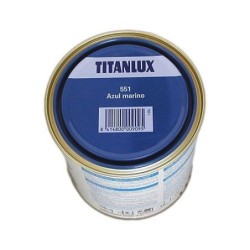 ESMALTE TITANLUX 750 ML. 551 001 AZUL MARINO