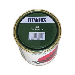ESMALTE TITANLUX 750 ML. 559 001 VERDE MAYO