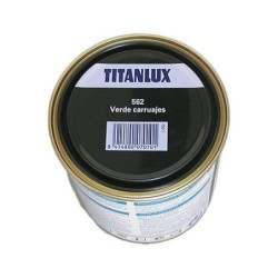 ESMALTE TITANLUX 750 ML. 562 001 VERDE CARRUAJES