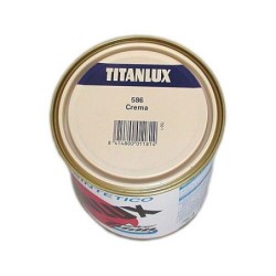 ESMALTE TITANLUX 750 ML. 586 001 CREMA