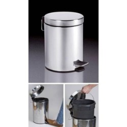 CUBO PEDAL INOXIDABLE 12 L. 25X39 CM. 298322