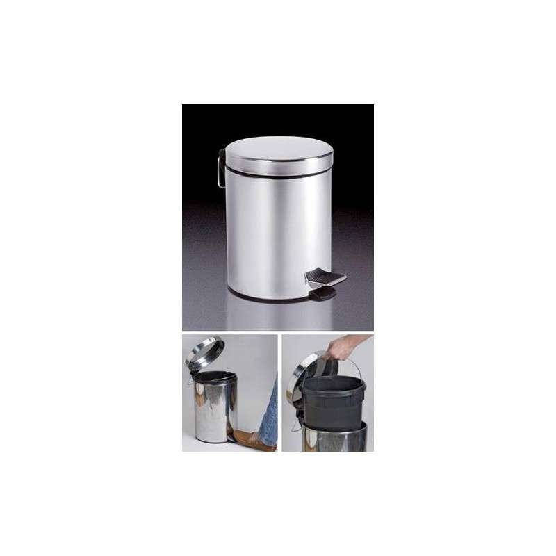 CUBO PEDAL INOXIDABLE 12 L. 25X39 CM. 298322