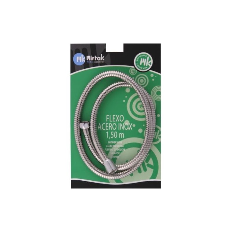 FLEXO DUCHA ACERO INOX. T-C 1,75 M. (BL.) B55103
