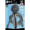 KIT DUCHA NIGER CROMO FLEXO METAL. 1,5 M. B17052