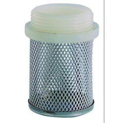 FILTRO ACERO INOX 304 1/2' VALVULA RETENCION