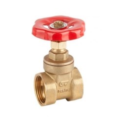 VALVULA DE COMPUERTA LATON HH 1' PN-10