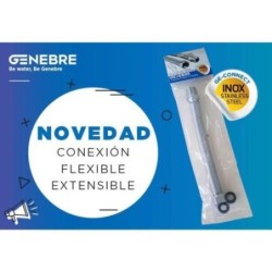 CONEXION FLEX.GE-CONNECT M3/4-H3/4 EXTEN.400/1050