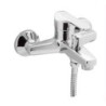 GRIFO K8 DE BAÑO MONOMANDO CROMADO CON KIT