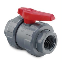 VALVULA DE BOLA ROSCA HEMBRA PVC 1/2' 9011092