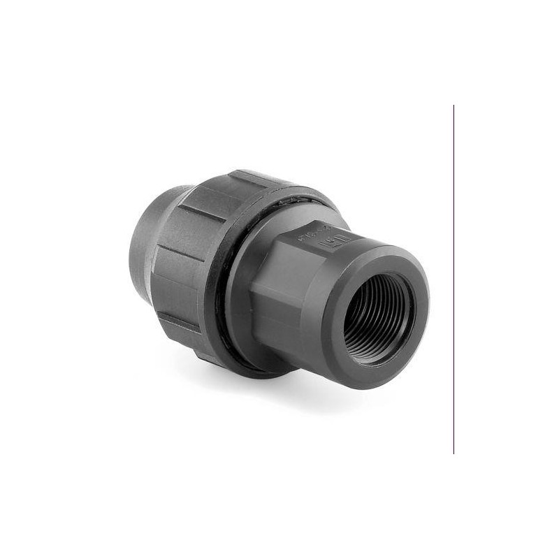 ENLACE MIXTO ROSCA HEMBRA PP PARA PE 25MM-3/4'